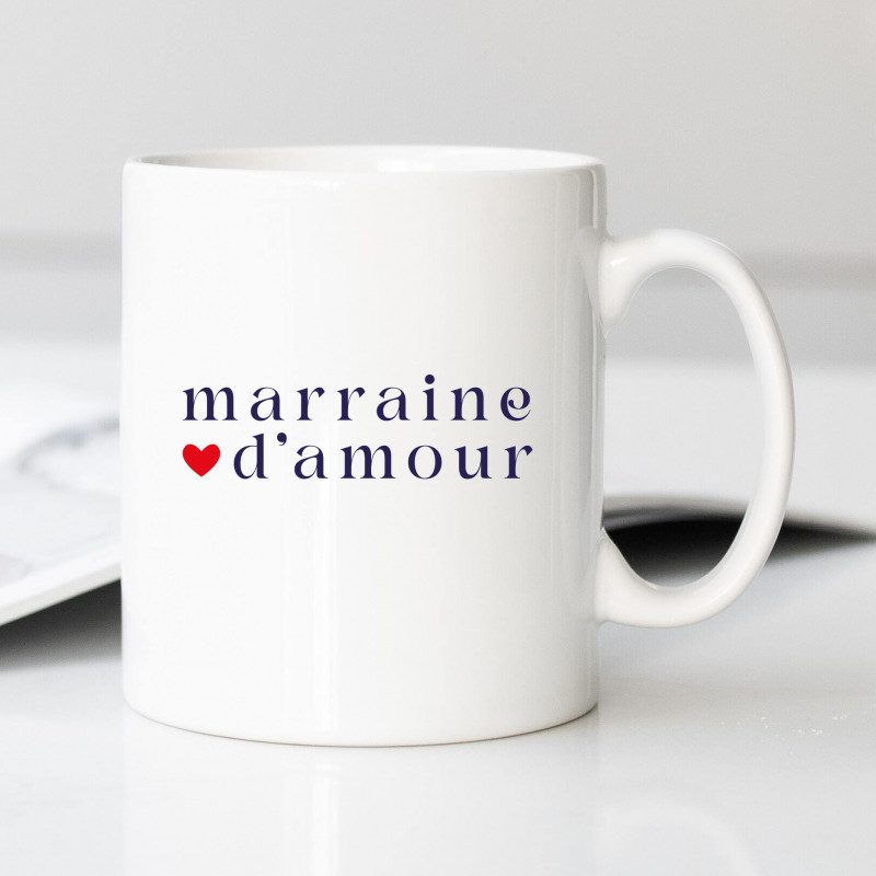 Mug MARRAINE D AMOUR 3 - Le Roi du T-Shirt