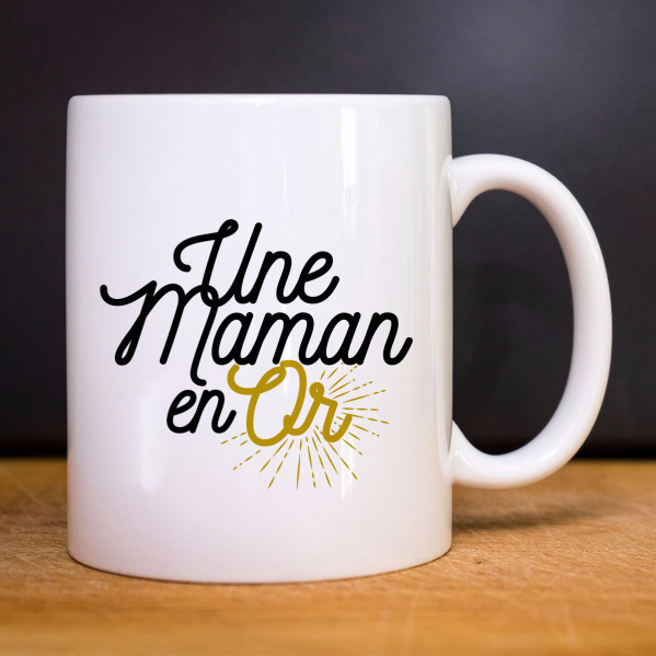 Mug Maman En Or Le Roi Du T Shirt 