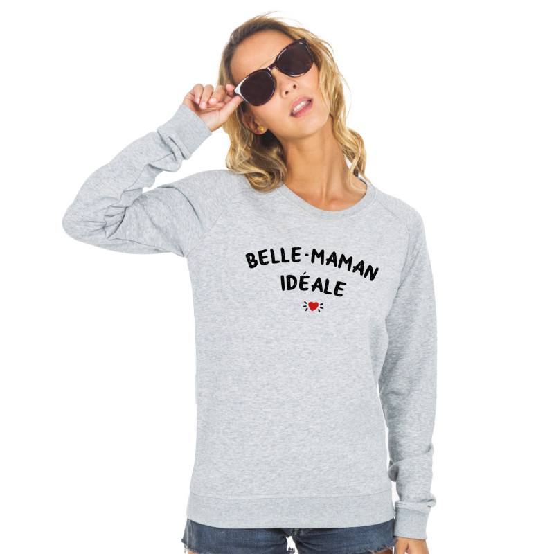 Meilleure Belle-Maman du monde Super Beaux-parents Cadeau Sweatshirt :  : Mode