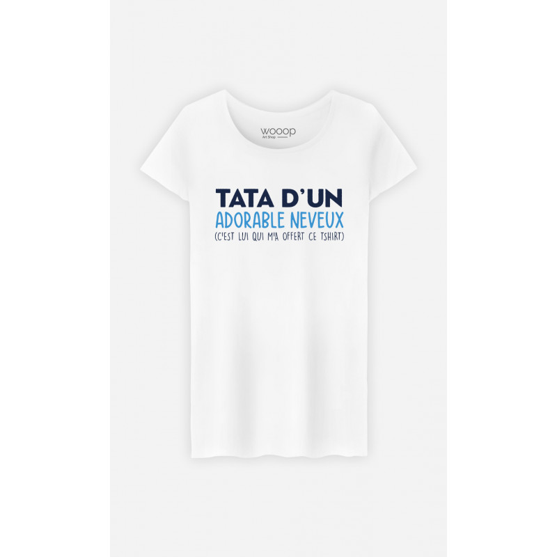 Tee-shirt tata, idée cadeau famille