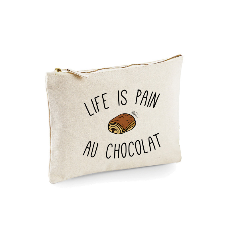 Chocolatine Pain Chocolat Humour Boulangerie' Trousse biologique